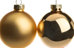 Best Weihnachtskugeln dunkelrosa matt und glänzend D 5 cm 12 St. Weihnachtskugeln & -Anhänger