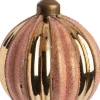 New Weihnachtskugel Xaria gold D 8 H 8 cm Weihnachtskugeln & -Anhänger