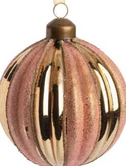 New Weihnachtskugel Xaria gold D 8 H 8 cm Weihnachtskugeln & -Anhänger