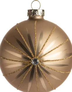 Clearance Weihnachtskugel Carlita D 8 cm kupfer Weihnachtskugeln & -Anhänger