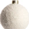 New Weihnachtskugel Hilary weiß D 8 H 8 cm Weihnachtskugeln & -Anhänger