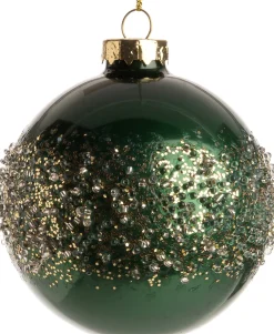 Clearance Weihnachtskugel Delora D 8 cm grün Weihnachtskugeln & -Anhänger