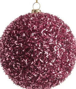 Discount Weihnachtskugel Ava rosa D 6 cm Weihnachtskugeln & -Anhänger