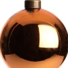 Clearance Weihnachtskugel Belfort kupfer glänzend D 8 cm Weihnachtskugeln & -Anhänger