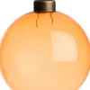 New Weihnachtskugel Belfort hellorange transparent D 8 cm Weihnachtskugeln & -Anhänger