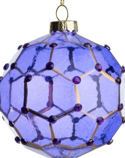 Outlet Weihnachtskugel Rosmuck lila D 8 cm Weihnachtskugeln & -Anhänger