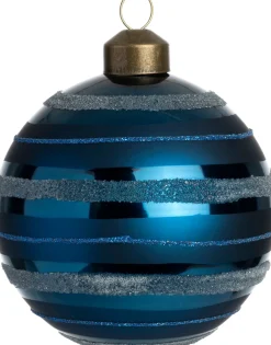 Best Weihnachtskugel Crowley blau D 8 cm Weihnachtskugeln & -Anhänger