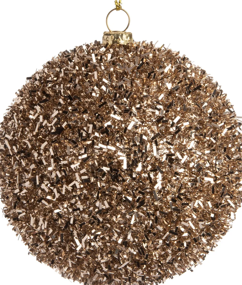 Weihnachtskugel Ava creme D 8 cm Weihnachtskugeln & -Anhänger