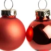 New Weihnachtskugeln orangerot matt und glänzend D 2,5 cm 24 St. Weihnachtskugeln & -Anhänger