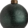 Sale Weihnachtskugel Ely Sprenkel dunkelgrün D 8 cm Weihnachtskugeln & -Anhänger