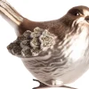 Discount Weihnachtsschmuck Vogel mit Clip braun H 7,5 cm Weihnachtskugeln & -Anhänger