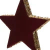 Hot Weihnachtsstern Samt rot D 9 H 24 cm Weihnachtssterne
