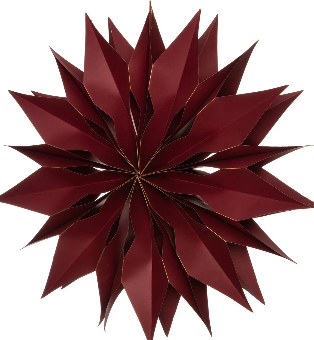 Online Weihnachtsstern rot 65 x 11 x 65 cm Weihnachtssterne