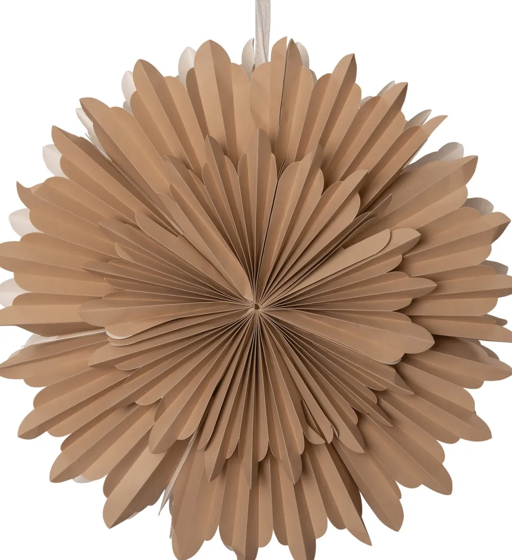 Discount Weihnachtsstern beleuchtet D 50 cm braun Weihnachtssterne