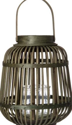 New Windlicht grün D 20 H 23 cm Laternen & Windlichter