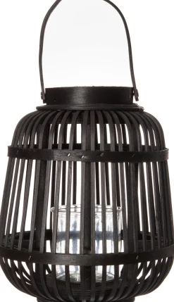 Online Windlicht schwarz D 20 H 23 cm Laternen & Windlichter