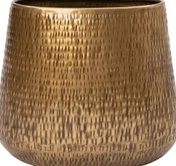  Vase Alee gold 35 x 20 x 30 cm Vasen & Krüge|Blumentöpfe & Pflanzgefäße