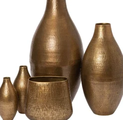 New  Vase Alee gold D 24 H 65 cm Vasen & Krüge|Blumentöpfe & Pflanzgefäße