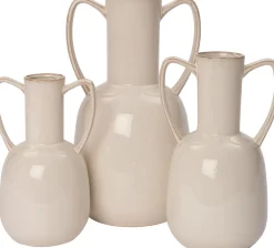 Discount  Vase Celine weiß D 25 H 45 cm Vasen & Krüge|Blumentöpfe & Pflanzgefäße