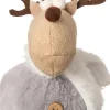 Online  Weihnachtsbaumschmuck Rentier grau 8 x 8 x 11 cm Weihnachtskugeln & -Anhänger