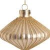 Sale  Weihnachtsbaumschmuck Tropfen Jemma gold D 8 H 5 cm Weihnachtskugeln & -Anhänger