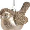Best  Weihnachtsbaumschmuck Vogel Birdie silber 10,5 x 6 x 6,5 cm Weihnachtskugeln & -Anhänger
