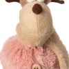  Weihnachtsbaumschmuck Rentier rosa 8 x 8 x 11 cm Weihnachtskugeln & -Anhänger