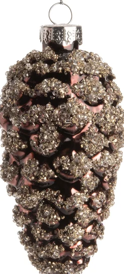 Outlet  Weihnachtsbaumschmuck Tannenzapfen Devona braun D 5 H 9,5 cm Weihnachtskugeln & -Anhänger