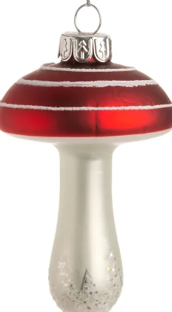 Sale  Weihnachtsbaumschmuck Pilz Pilz rot / weiß D 5,5 H 8 cm Weihnachtskugeln & -Anhänger