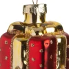 Discount  Weihnachtsbaumschmuck Geschenk rot / gold 3,5 x 3,5 x 5,5 cm Weihnachtskugeln & -Anhänger