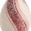 Online  Weihnachtsbaumschmuck Tropfen Dixie weiß / rot D 6 H 12 cm Weihnachtskugeln & -Anhänger