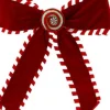 Online  Weihnachtsbaumschmuck Candyline Schleife rot 30 x 33 x 4 cm Weihnachtskugeln & -Anhänger