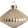 Outlet  Weihnachtsbaumschmuck Tropfen Jemma gold / silber D 8 H 5 cm Weihnachtskugeln & -Anhänger