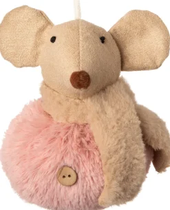 Outlet  Weihnachtsbaumschmuck Maus rosa 8 x 8 x 11 cm Weihnachtskugeln & -Anhänger