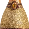 Outlet  Weihnachtsbaumschmuck Champagnerflasche gold D 4 H 12,5 cm Weihnachtskugeln & -Anhänger