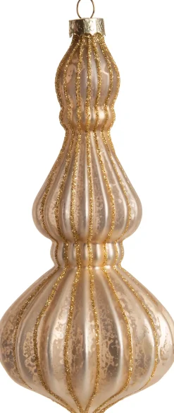 Discount  Weihnachtsbaumschmuck Tropfen Goldie gold D 7 H 15,5 cm Weihnachtskugeln & -Anhänger