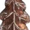Online  Weihnachtsbaumschmuck Blatt braun 6 x 2,5 x 12 cm Weihnachtskugeln & -Anhänger