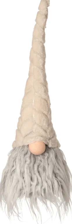 New  Weihnachtsdeko Wichtel Billy weiß 12 x 8 x 30 cm Weihnachtsfiguren & -Objekte