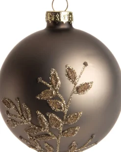 Outlet  Weihnachtskugel Aspen Stechpalme braun D 8 cm Weihnachtskugeln & -Anhänger