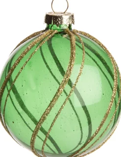 Hot  Weihnachtskugel Trixie Bögen grün D 8 cm Weihnachtskugeln & -Anhänger