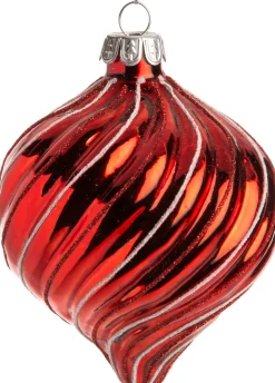 Online  Weihnachtskugel Zwiebel Cate rot D 8 cm Weihnachtskugeln & -Anhänger