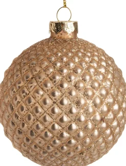 Clearance  Weihnachtskugel Rauten kleingoud D 8 cm Weihnachtskugeln & -Anhänger