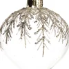 Clearance  Weihnachtskugel Zwiebel Glennis transparent / gold D 8 cm Weihnachtskugeln & -Anhänger