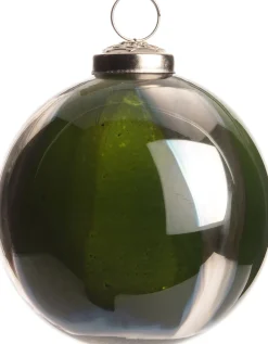 Discount  Weihnachtskugel marmoriert grün D 12 cm Weihnachtskugeln & -Anhänger