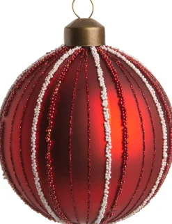 Best  Weihnachtskugel Amie rot D 8 cm Weihnachtskugeln & -Anhänger