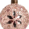 Outlet  Weihnachtskugel Abbey rosa D 8 cm Weihnachtskugeln & -Anhänger