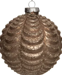 New  Weihnachtskugel Billi braun D 10 cm Weihnachtskugeln & -Anhänger