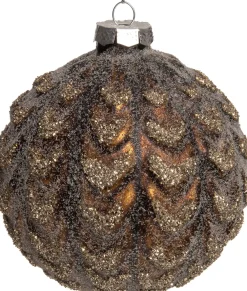 Sale  Weihnachtskugel Billi braun D 10 cm Weihnachtskugeln & -Anhänger