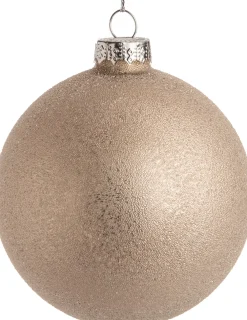 New  Weihnachtskugel Caren gold D 8 cm Weihnachtskugeln & -Anhänger
