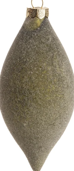 Online  Weihnachtskugel Dayla grün 6 x 6 x 14 cm Weihnachtskugeln & -Anhänger